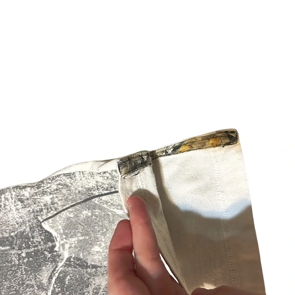 Legendary XL Deer Buck Graphic Tee Distressed Camo Trim Hunting - Picture 13 of 14